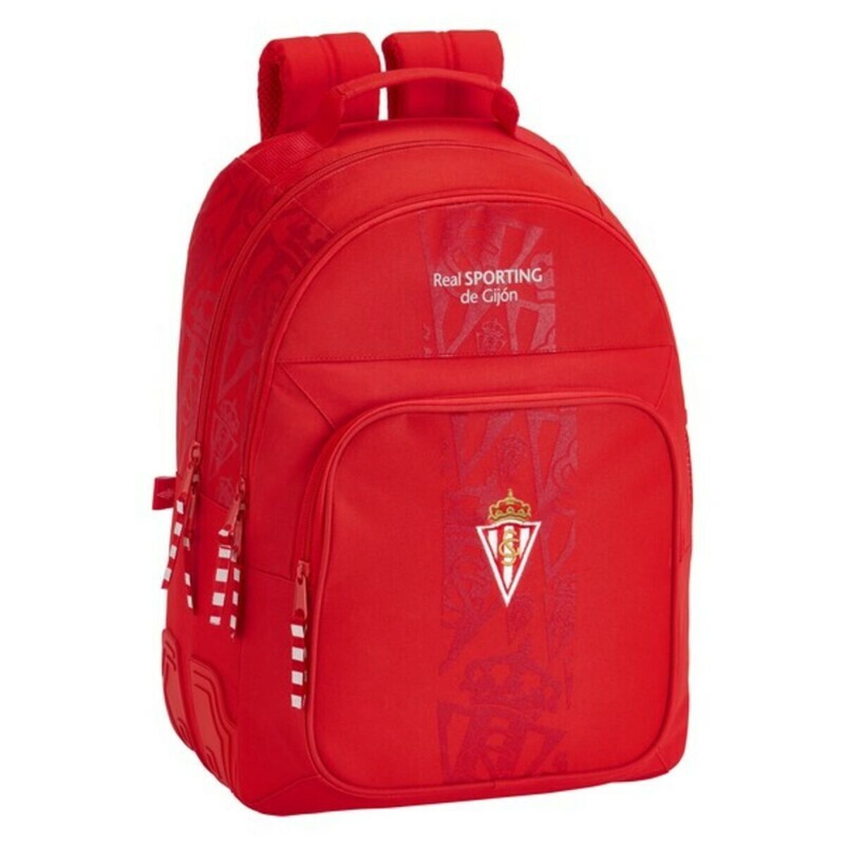 Schoolrugzak Real Sporting de Gijón Rood 32 x 42 x 15 cm-Topper Trend