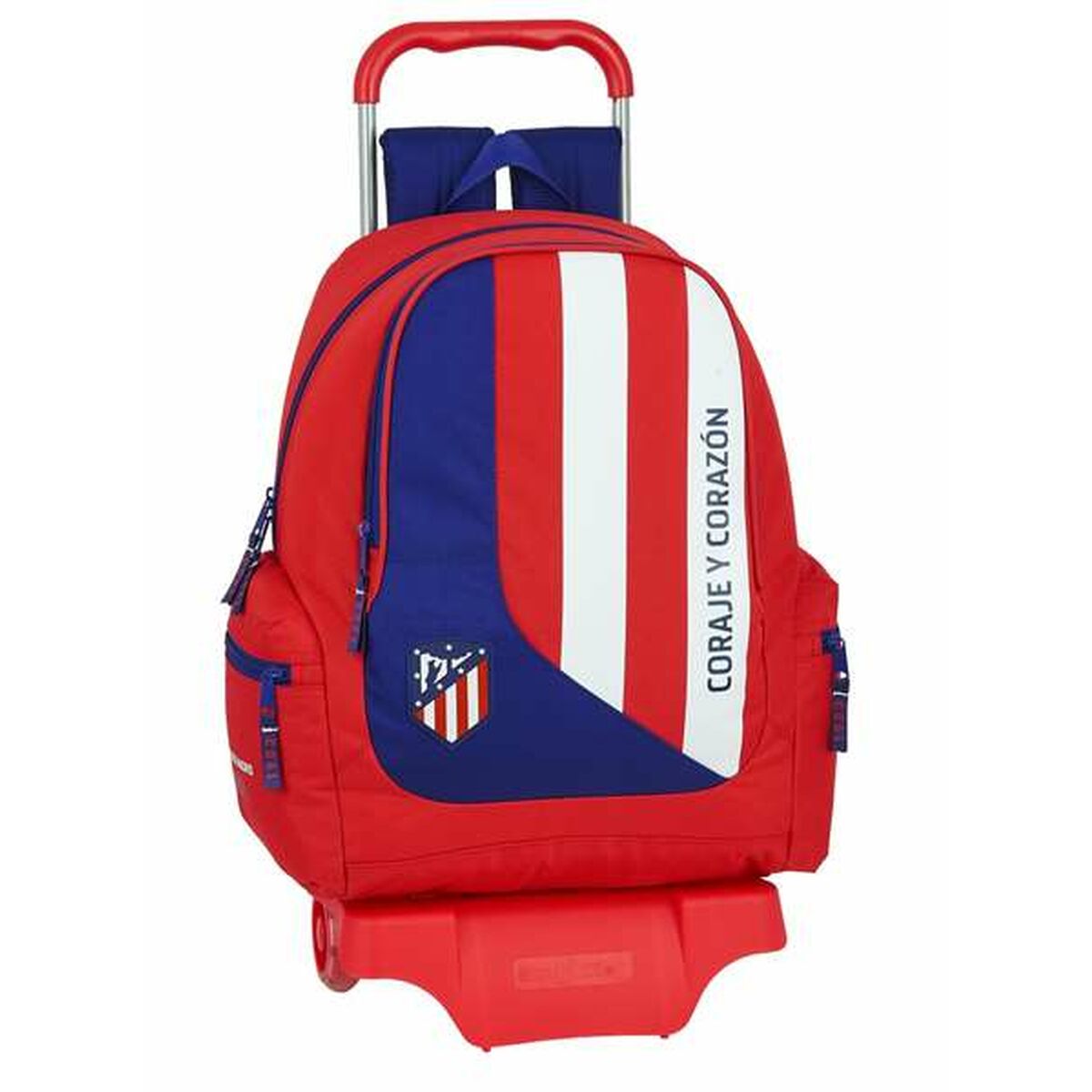 Schoolrugzak met Wielen Atlético Madrid-Topper Trend