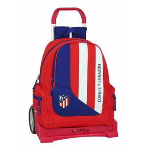 Schoolrugzak met Wielen Atlético Madrid-Topper Trend