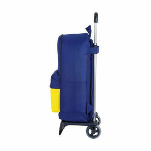 Schoolrugzak met Wielen 905 F.C. Barcelona Blauw 31 x 47 x 15 cm-Topper Trend