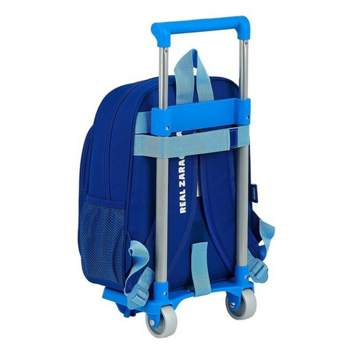 Schoolrugzak met Wielen 705 Real Zaragoza Blauw Licht Blauw 27 x 33 x 10 cm-Topper Trend