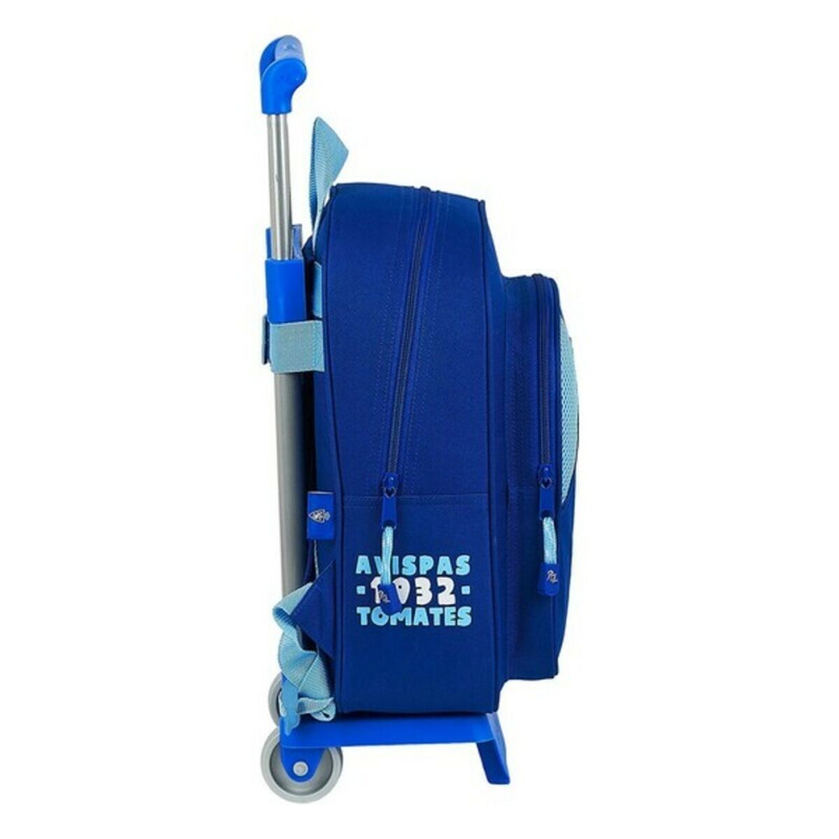 Schoolrugzak met Wielen 705 Real Zaragoza Blauw Licht Blauw 27 x 33 x 10 cm-Topper Trend
