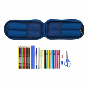 Etui BlackFit8 Donkerblauw 12 x 23 x 5 cm 33 Onderdelen-Topper Trend