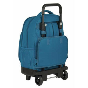 Schoolrugzak met Wielen Safta Blauw 33 x 45 x 22 cm-Topper Trend
