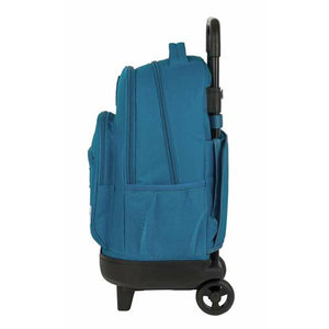 Schoolrugzak met Wielen Safta Blauw 33 x 45 x 22 cm-Topper Trend