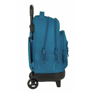 Schoolrugzak met Wielen Safta Blauw 33 x 45 x 22 cm-Topper Trend