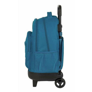 Schoolrugzak met Wielen Safta Blauw 33 x 45 x 22 cm-Topper Trend