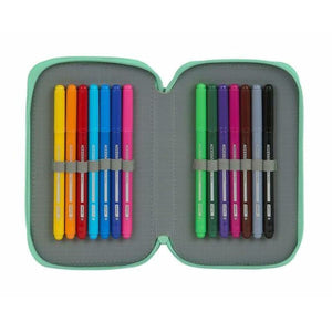 Dubbele etui BlackFit8 M854 Turkoois-Topper Trend
