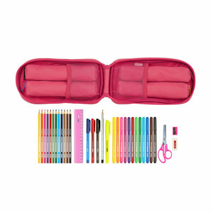Etui BlackFit8 Roze 12 x 23 x 5 cm 33 Onderdelen-Topper Trend