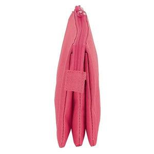 Pennenetui met 3 vakken BlackFit8 M744 Roze-Topper Trend