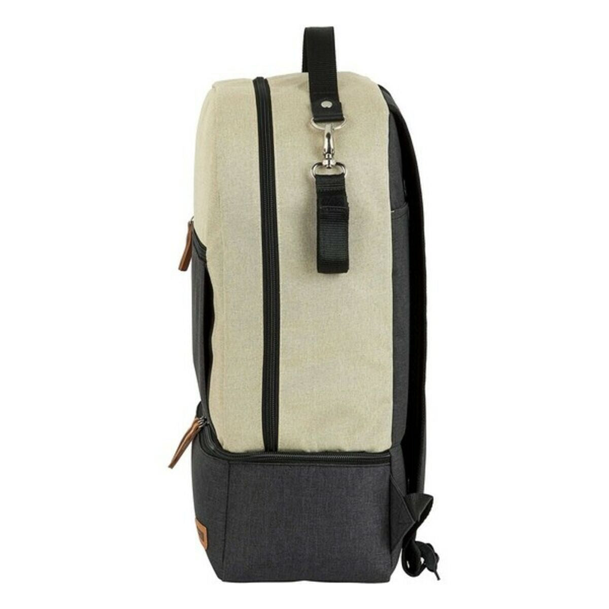 Rugzak Baby-accessoires Safta Beige Donker grijs 30 x 43 x 15 cm-Topper Trend
