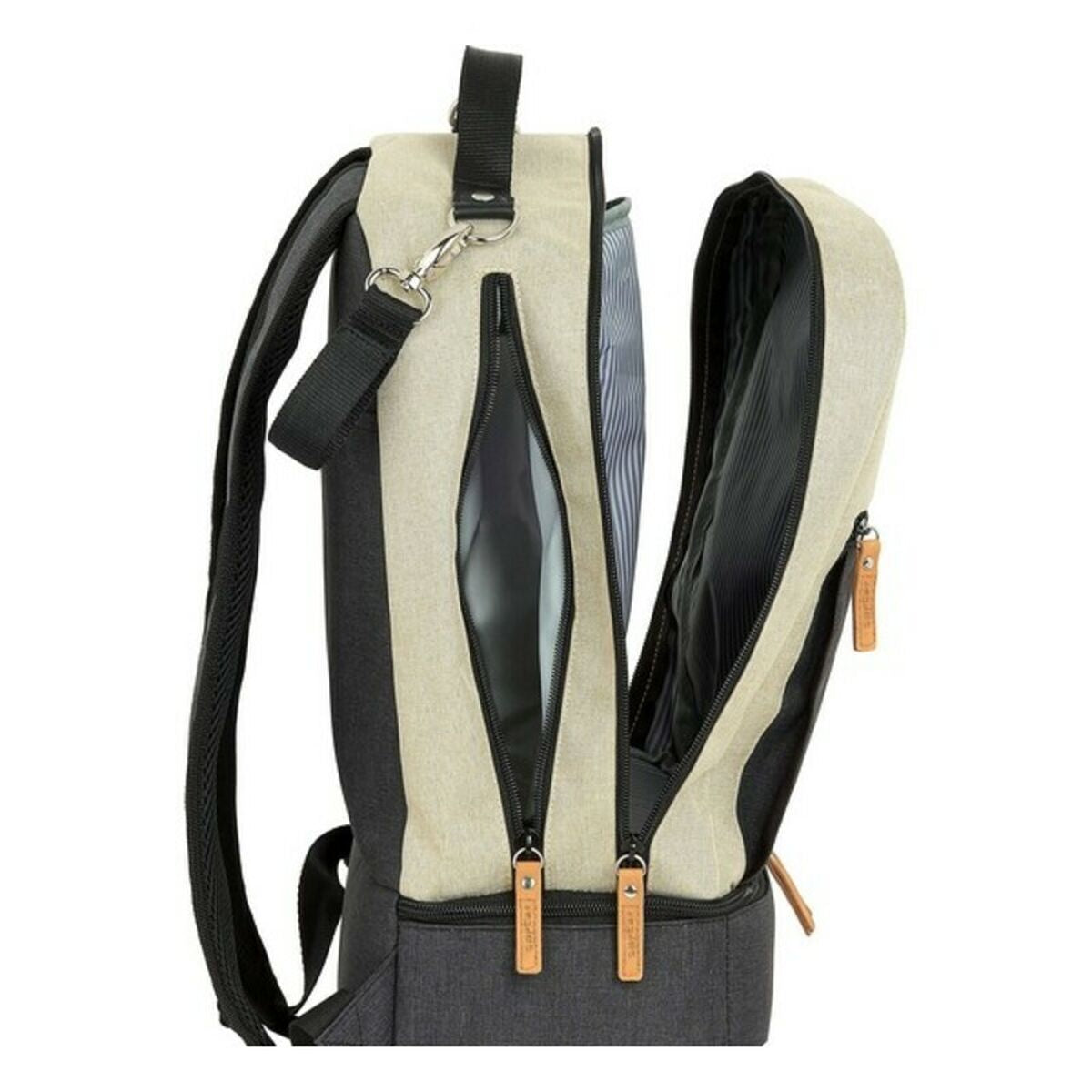 Rugzak Baby-accessoires Safta Beige Donker grijs 30 x 43 x 15 cm-Topper Trend