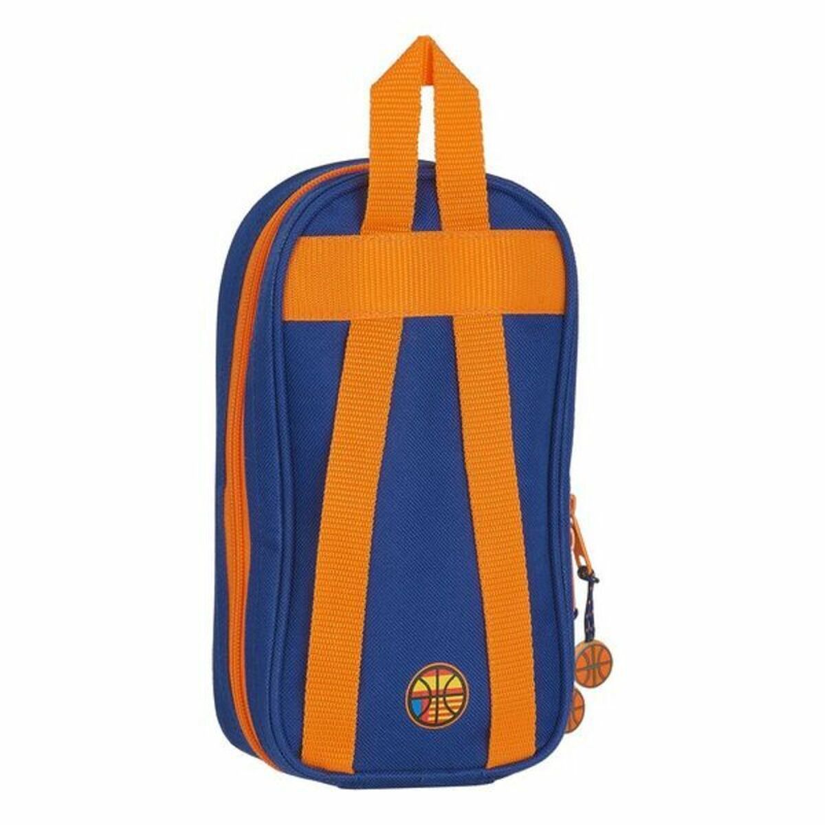Etui Valencia Basket Blauw Oranje 12 x 23 x 5 cm 33 Onderdelen-Topper Trend