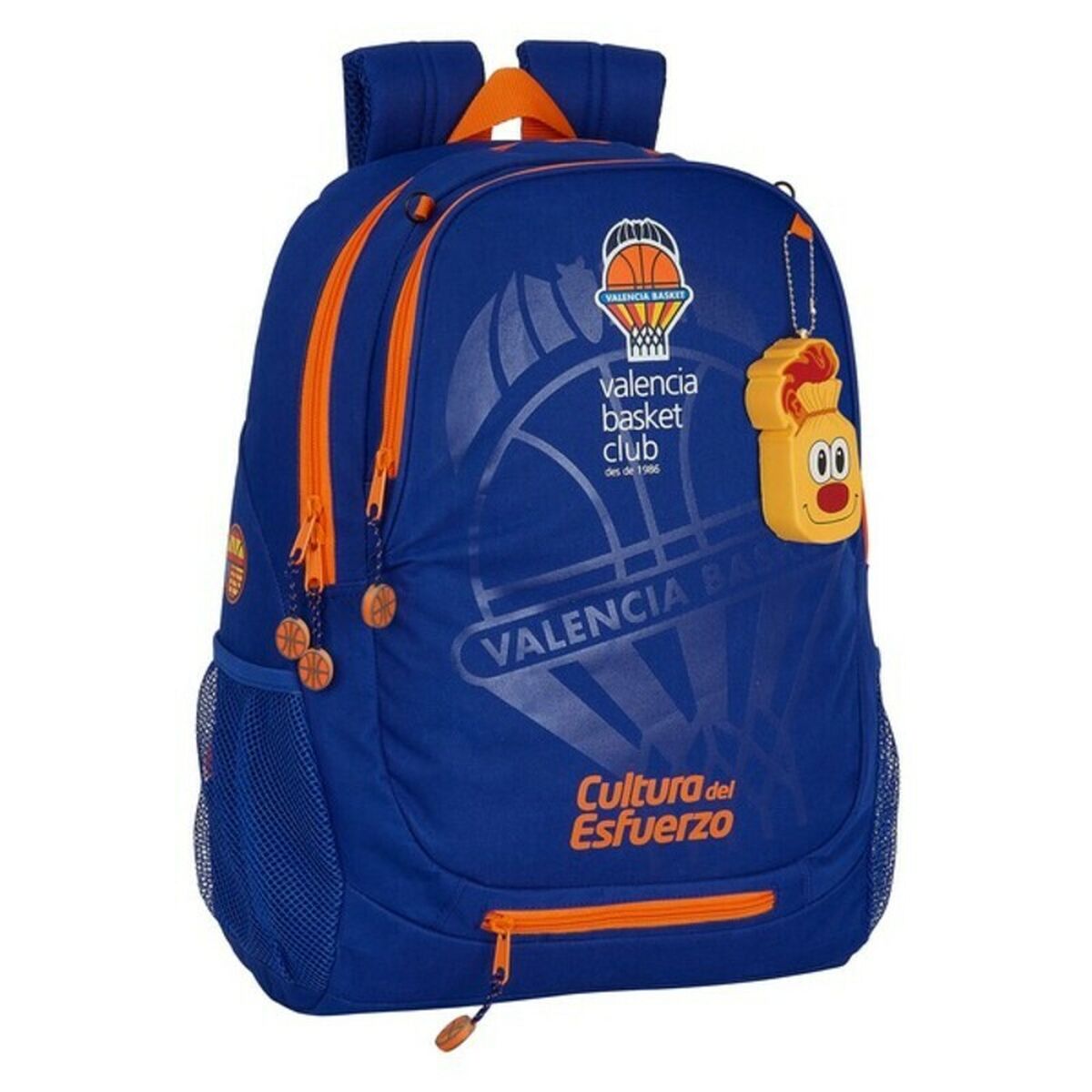 Schoolrugzak Valencia Basket Blauw Oranje 32 x 44 x 16 cm-Topper Trend