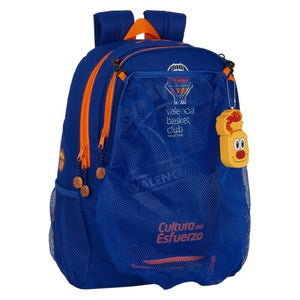 Schoolrugzak Valencia Basket Blauw Oranje 32 x 44 x 16 cm-Topper Trend