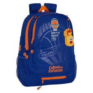 Schoolrugzak Valencia Basket Blauw Oranje 32 x 44 x 16 cm-Topper Trend