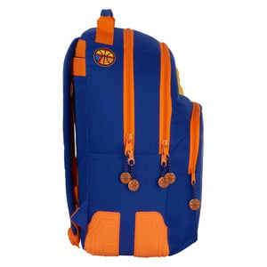 Schoolrugzak Valencia Basket Blauw Oranje 32 x 42 x 15 cm-Topper Trend