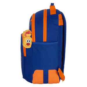 Schoolrugzak Valencia Basket Blauw Oranje 32 x 42 x 15 cm-Topper Trend