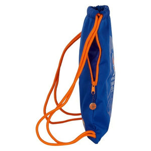 Rugtas met Koordjes Valencia Basket Blauw Oranje-Topper Trend