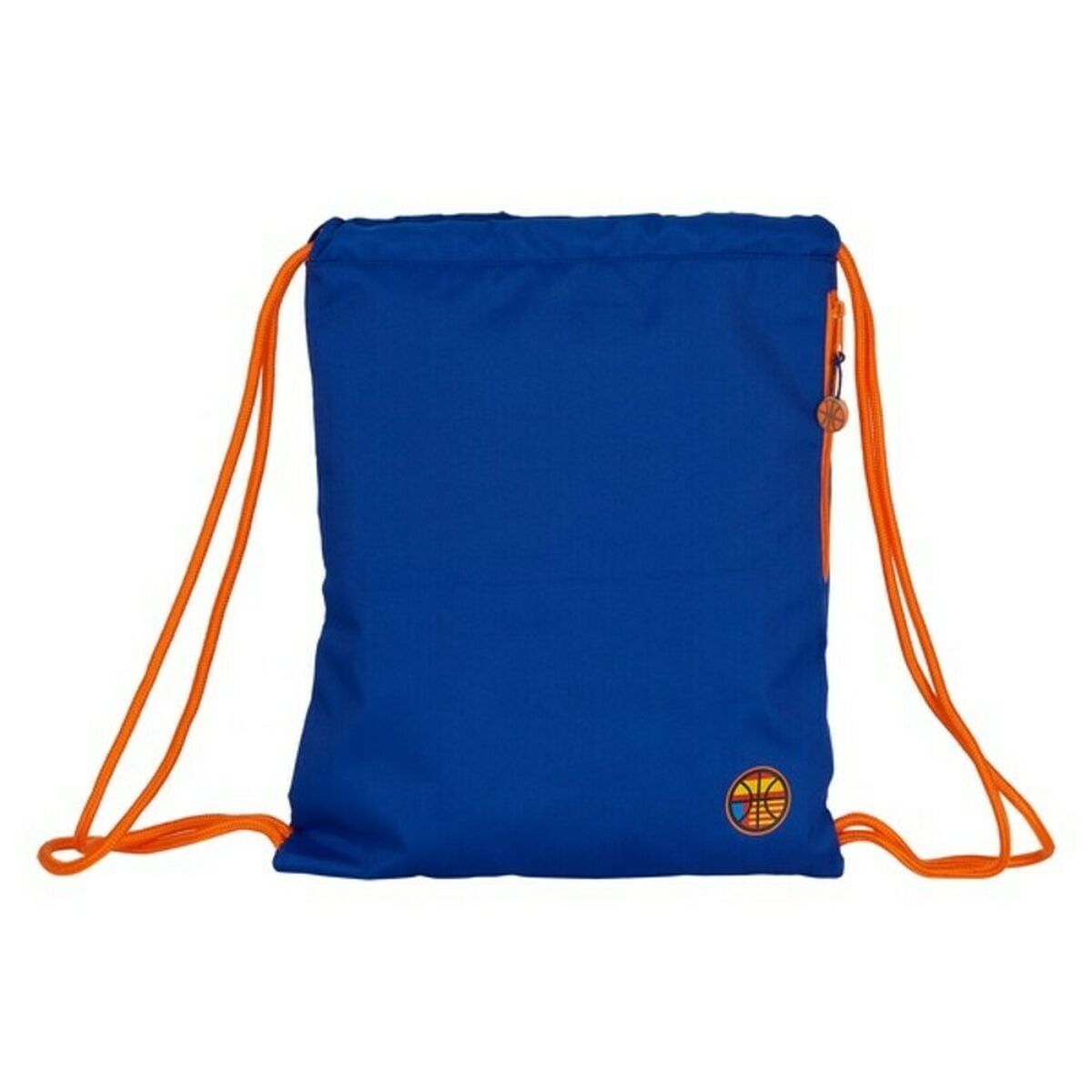 Rugtas met Koordjes Valencia Basket Blauw Oranje-Topper Trend