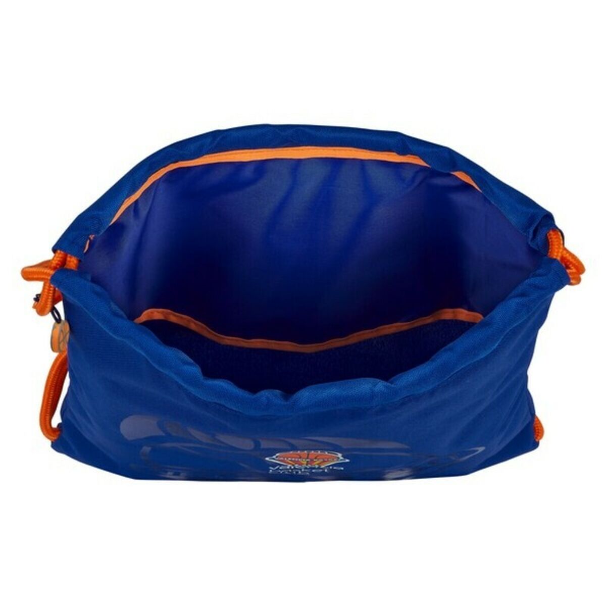 Rugtas met Koordjes Valencia Basket Blauw Oranje-Topper Trend