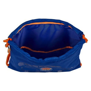 Rugtas met Koordjes Valencia Basket Blauw Oranje-Topper Trend