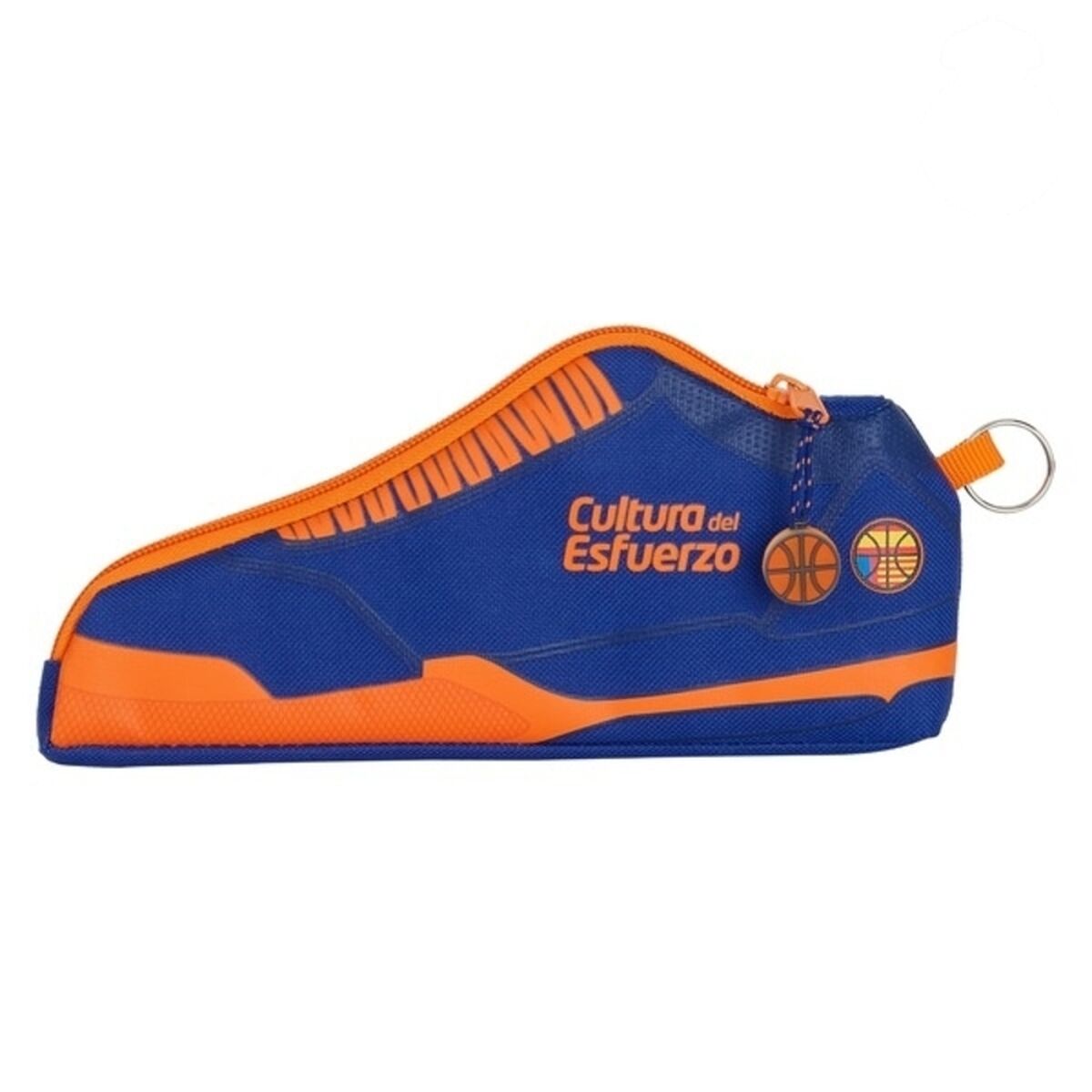 Alleshouder Valencia Basket Blauw Oranje 24 x 10 x 2 cm Slippers-Topper Trend