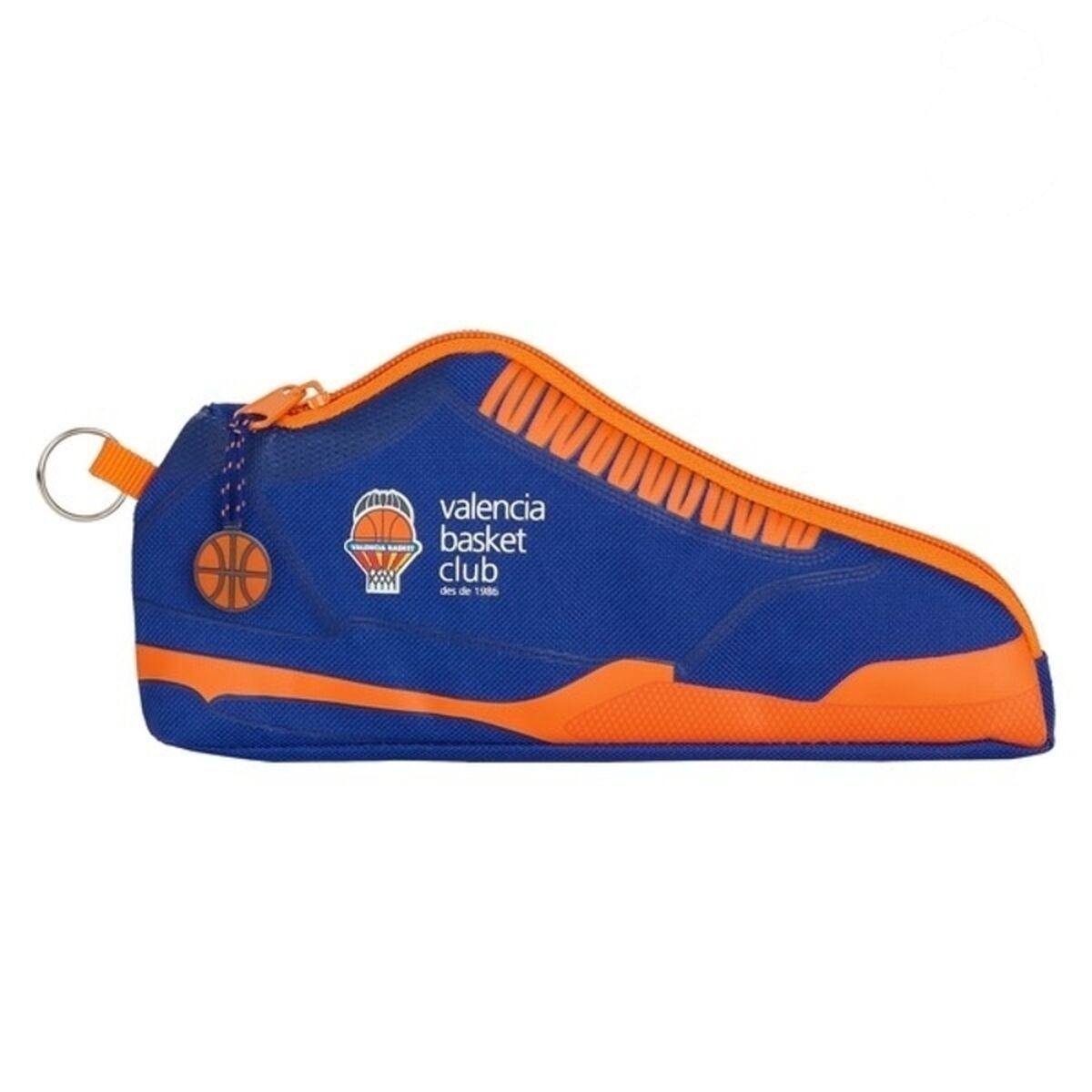 Alleshouder Valencia Basket Blauw Oranje 24 x 10 x 2 cm Slippers-Topper Trend