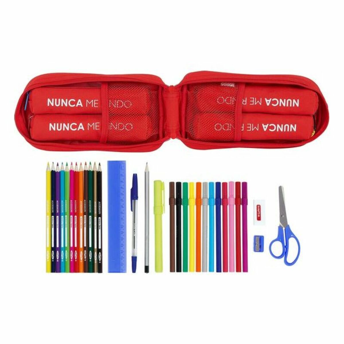 Etui Sevilla Fútbol Club Rood 12 x 23 x 5 cm 33 Onderdelen-Topper Trend