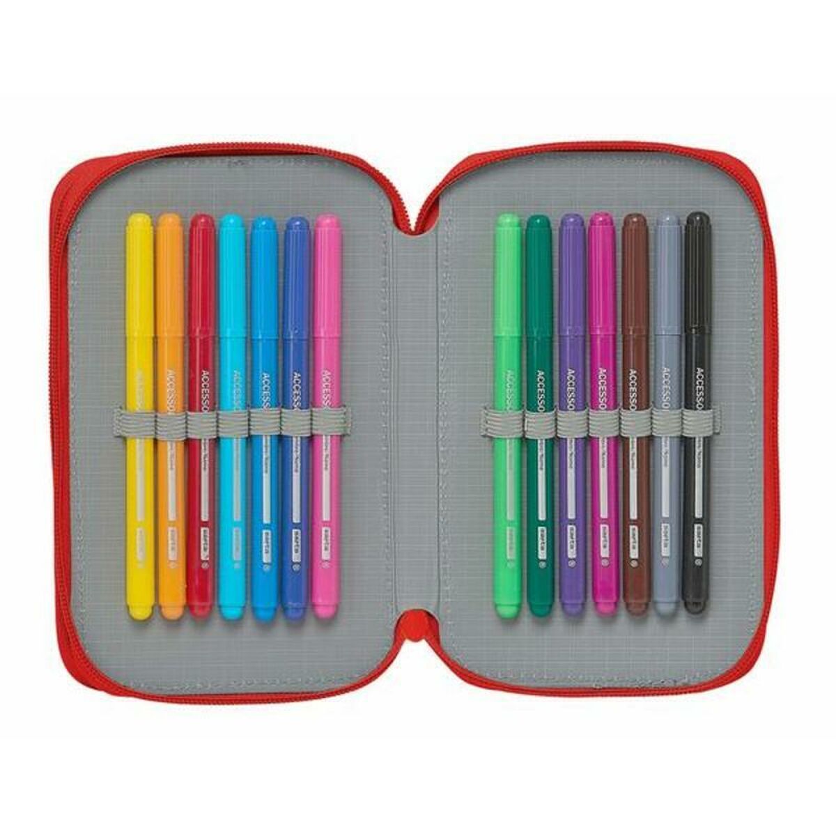 Dubbele etui Sevilla Fútbol Club M854-Topper Trend