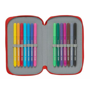 Dubbele etui Sevilla Fútbol Club M854-Topper Trend