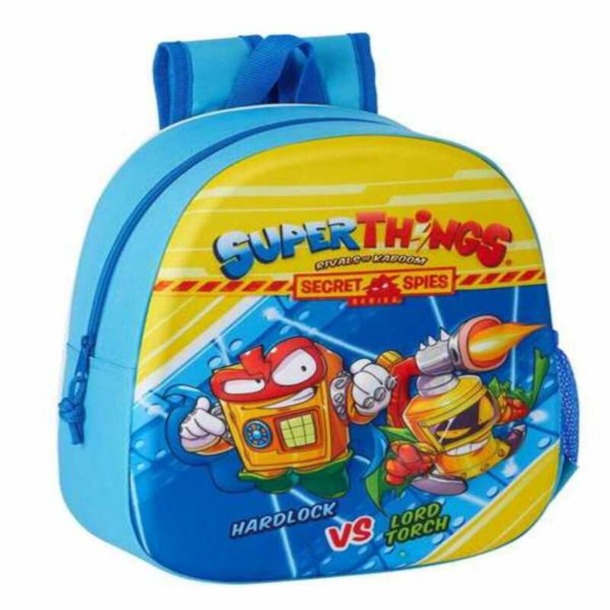 3D-schoolrugzak SuperThings Licht Blauw 27 x 32 x 10 cm-Topper Trend