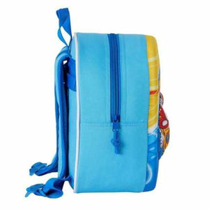 3D-schoolrugzak SuperThings Licht Blauw 27 x 32 x 10 cm-Topper Trend