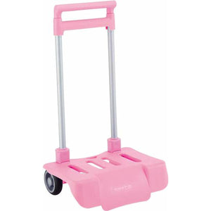 Rugzaktrolley Safta 637C Licht Roze-Topper Trend