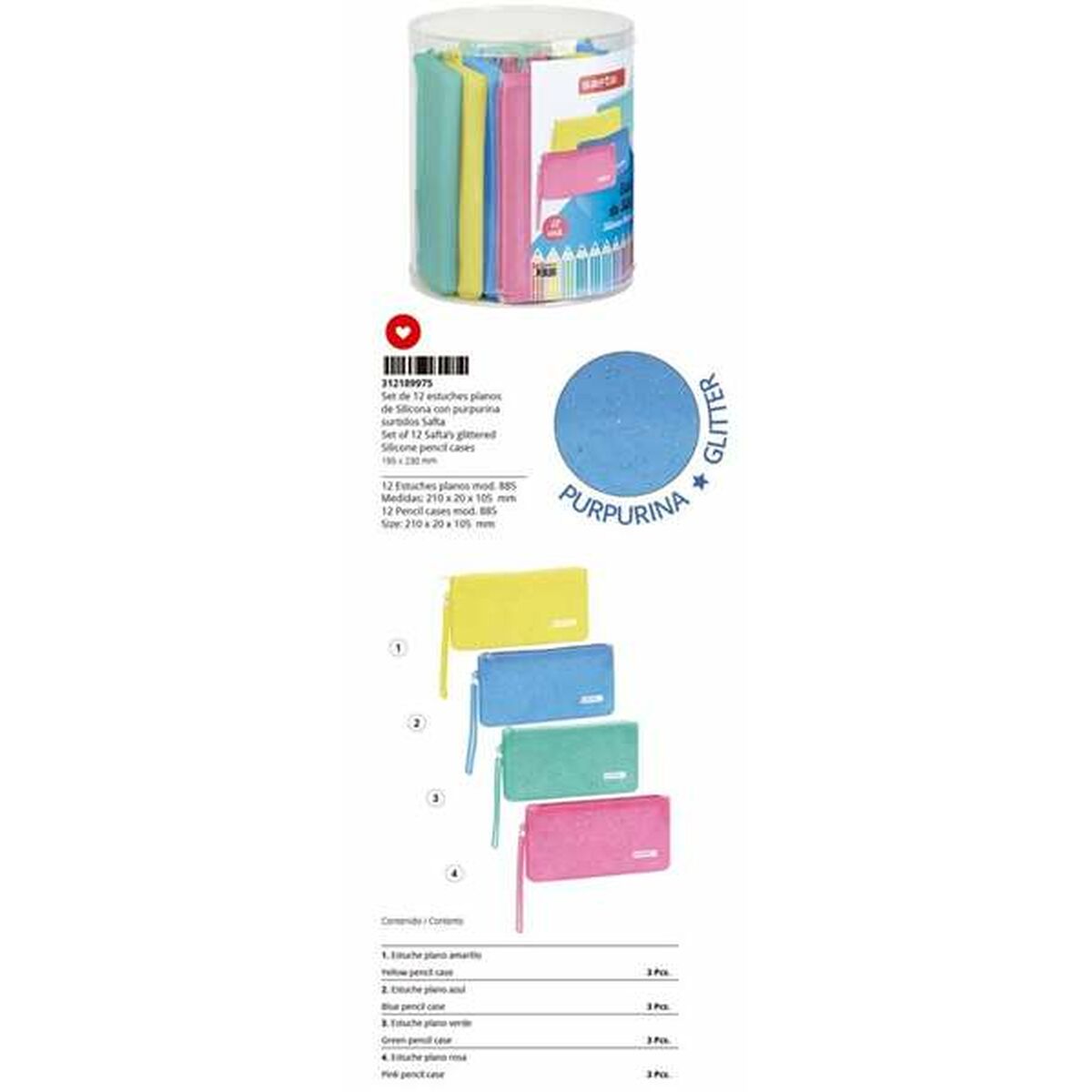 Alleshouder Safta Blauw-Topper Trend