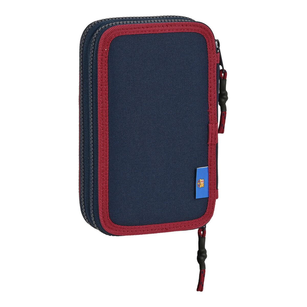 Dubbele etui F.C. Barcelona Corporativa 12,5 x 19,5 x 4 cm-Topper Trend