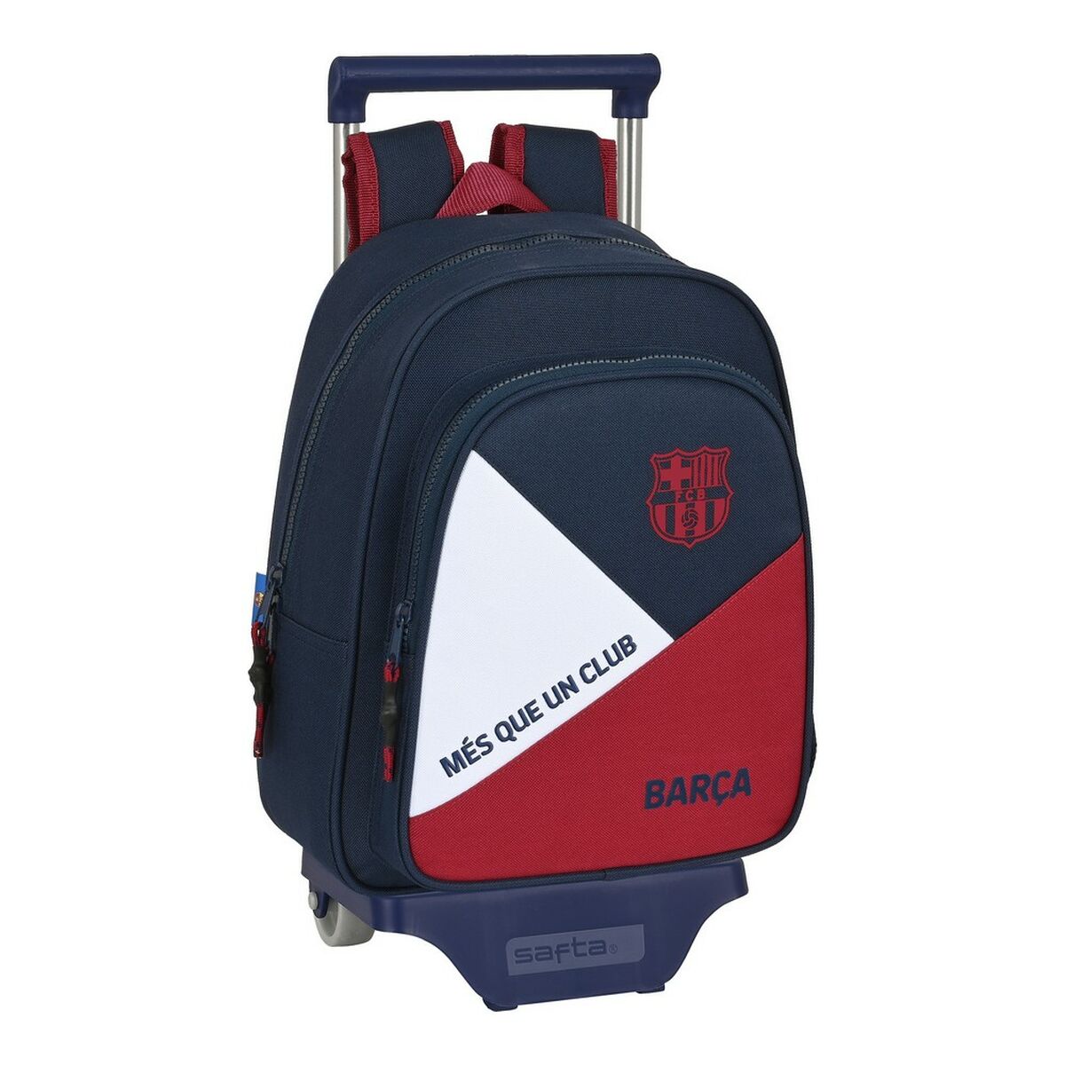 Schoolrugzak met Wielen F.C. Barcelona 27 x 33 x 10 cm-Topper Trend
