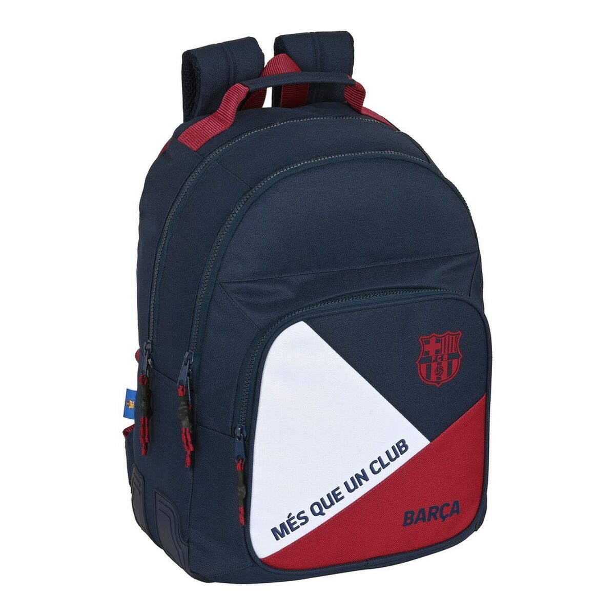 Schoolrugzak F.C. Barcelona Blauw Kastanjebruin 32 x 42 x 15 cm-Topper Trend