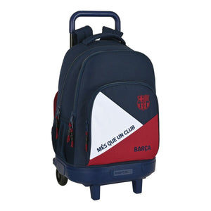 Schoolrugzak met Wielen F.C. Barcelona 33 X 45 X 22 cm-Topper Trend