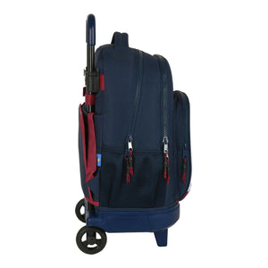 Schoolrugzak met Wielen F.C. Barcelona 33 X 45 X 22 cm-Topper Trend