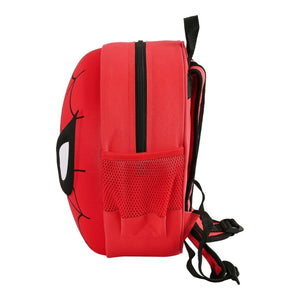 3D-Kinderrugzak Spiderman 642267358 Zwart Rood 31 x 31 x 10 cm-Topper Trend