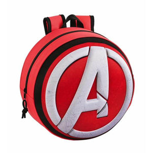 3D-schoolrugzak The Avengers Wit Zwart Rood 31 x 31 x 10 cm 3D-Topper Trend