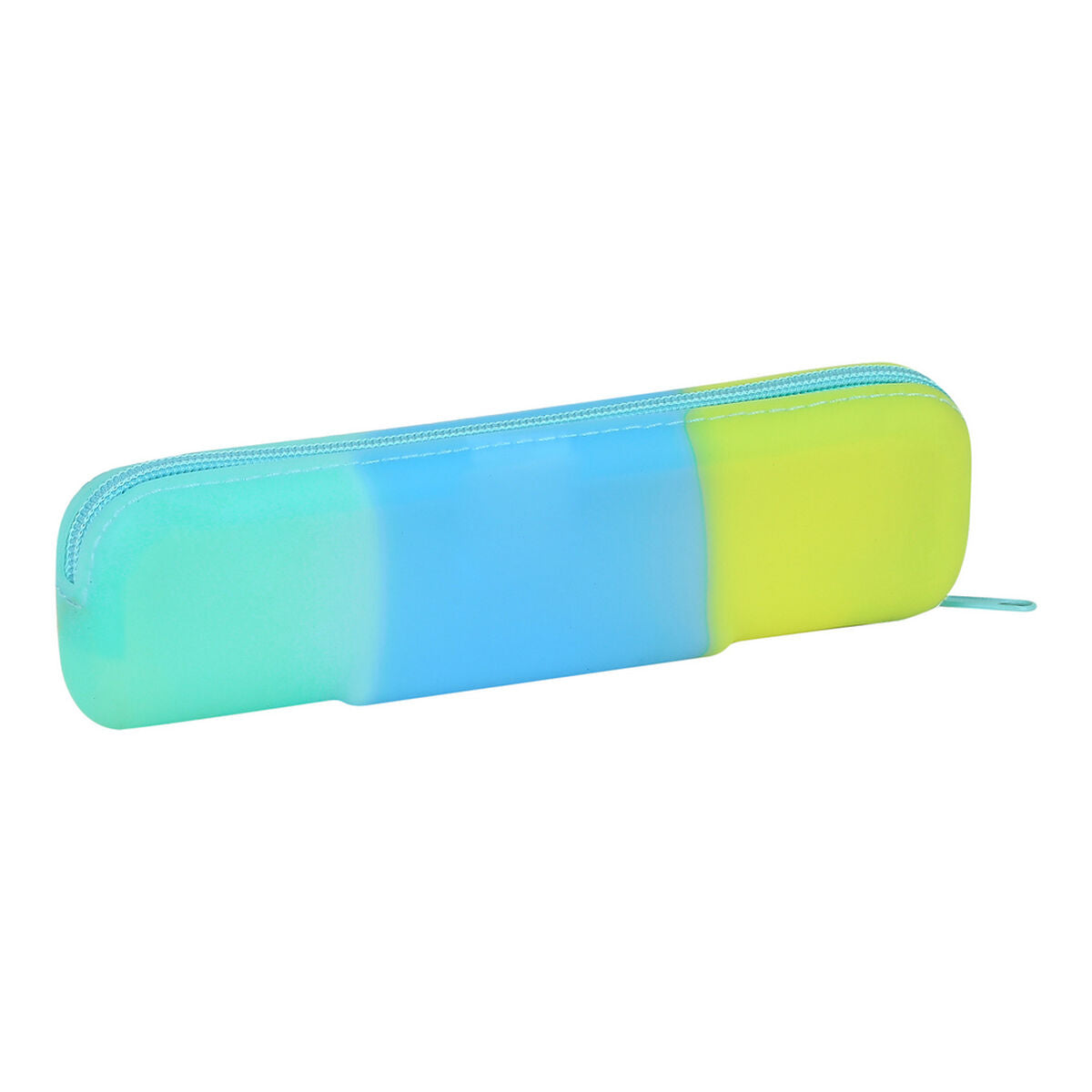 Alleshouder Safta Geel Blauw Groen 20 x 5,5 x 2 cm Tricolor-Topper Trend