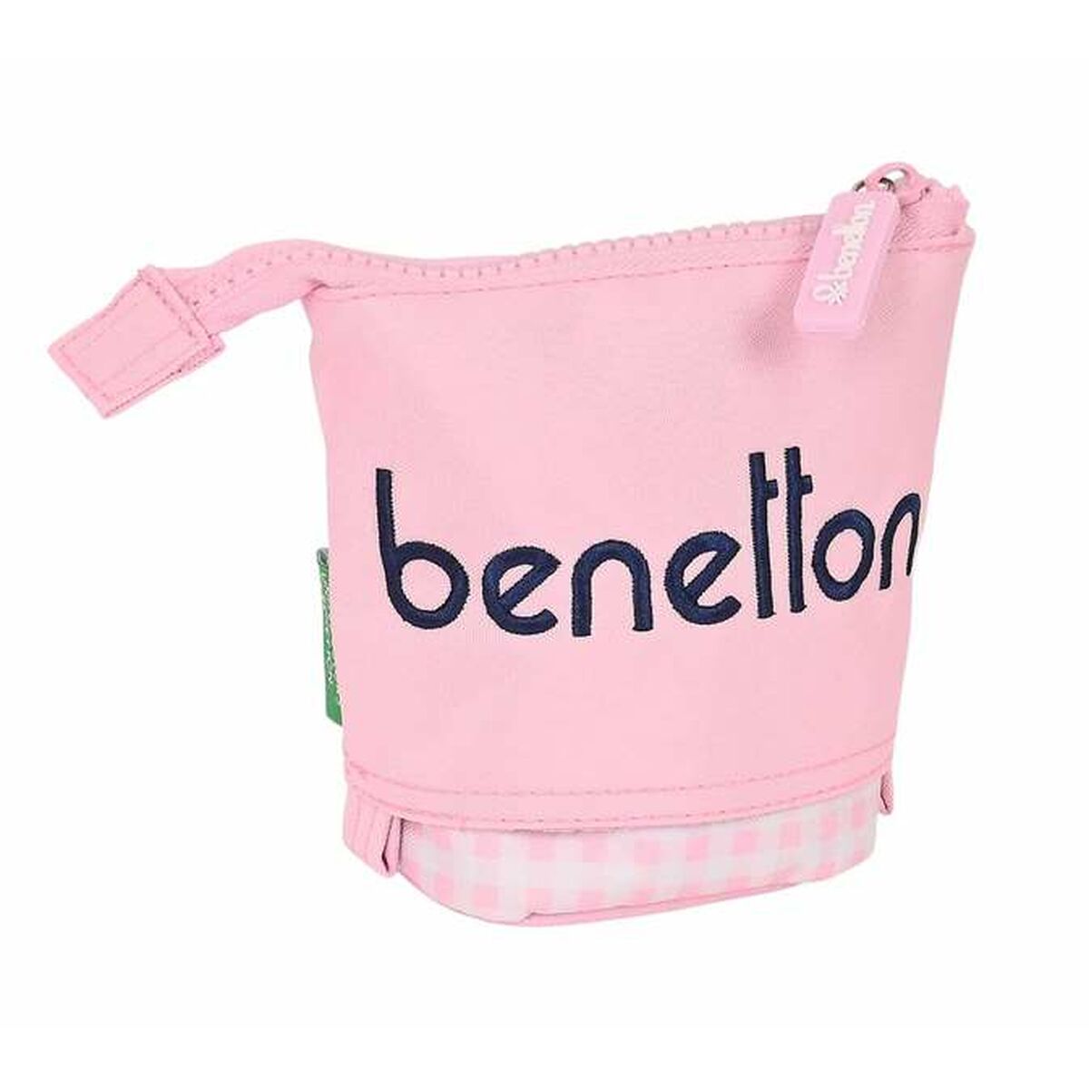 Alleshouder Benetton Vichy Licht Roze 19 x 6 cm-Topper Trend