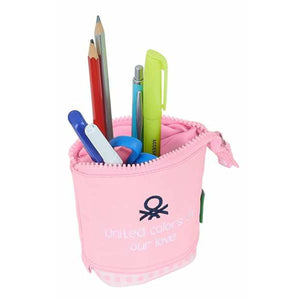 Alleshouder Benetton Vichy Licht Roze 19 x 6 cm-Topper Trend