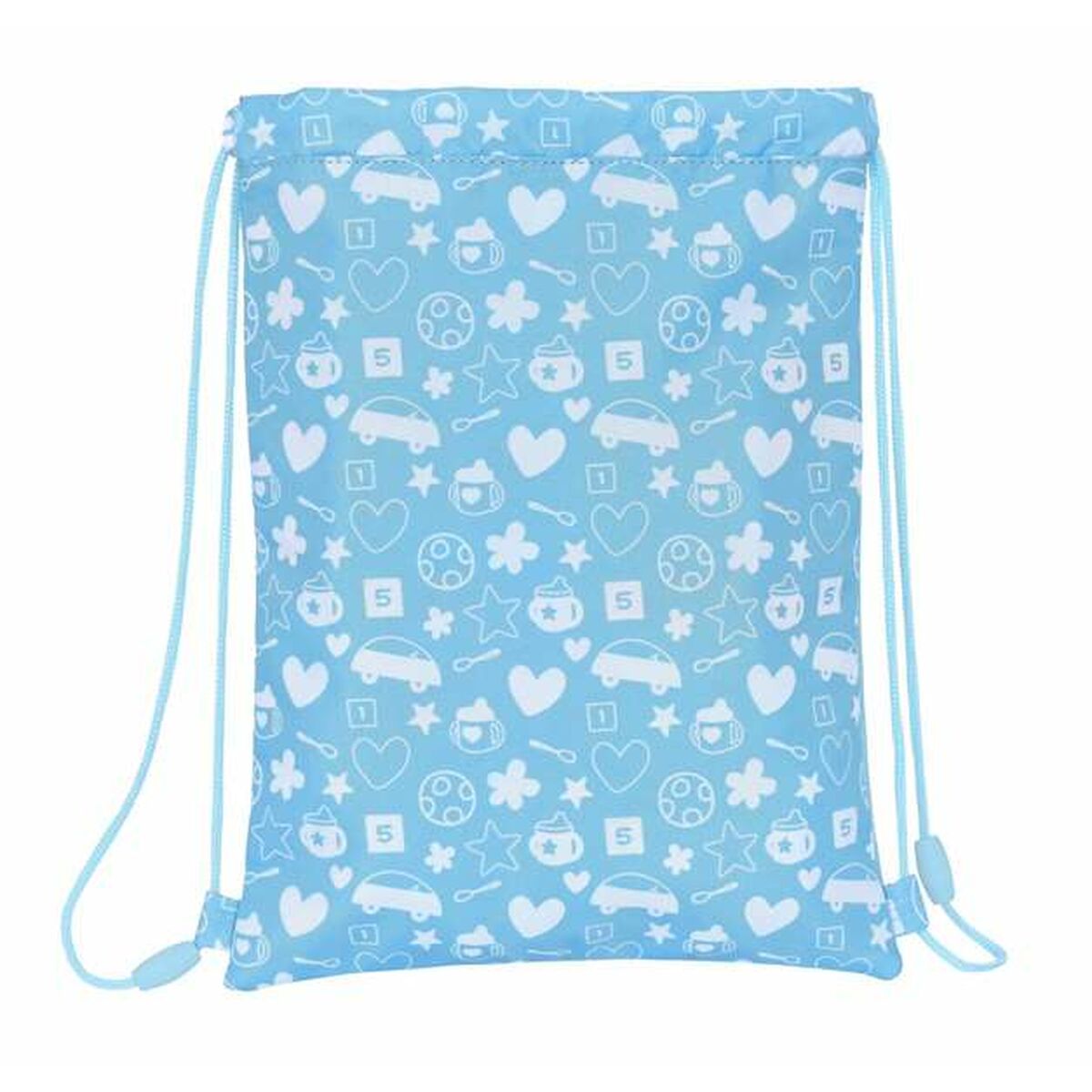 Rugtas met Koordjes Peppa Pig Licht Blauw 26 x 34 x 1 cm-Topper Trend