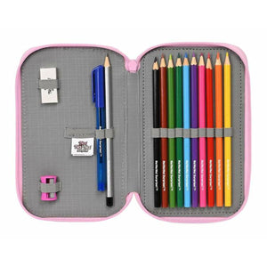 Dubbele etui Na!Na!Na! Surprise Sparkles Licht Roze 12,5 x 19,5 x 4 cm-Topper Trend