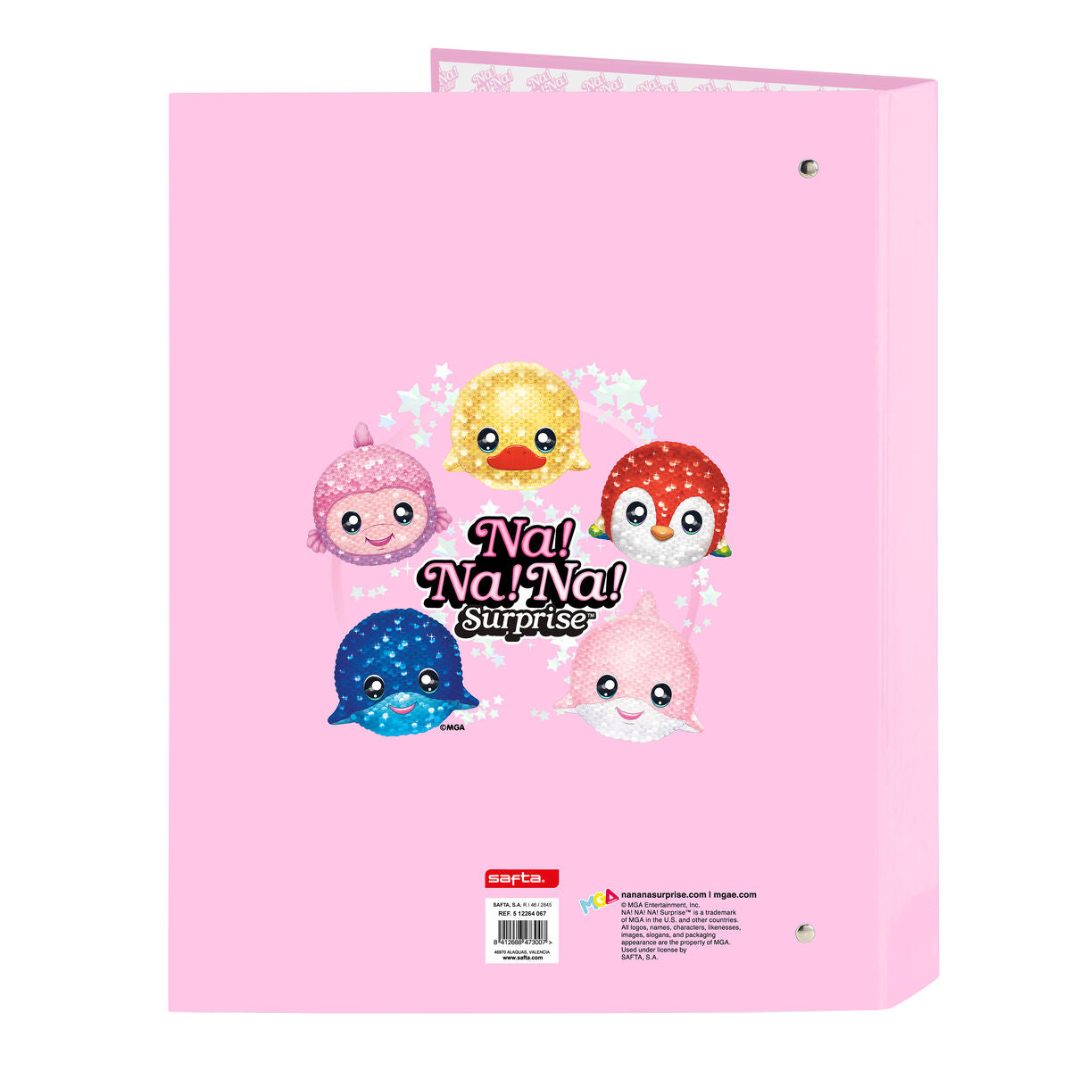 Ringmap Sparkle Na! Na! Na! Licht Roze 26,5 x 33 x 4 cm-Topper Trend