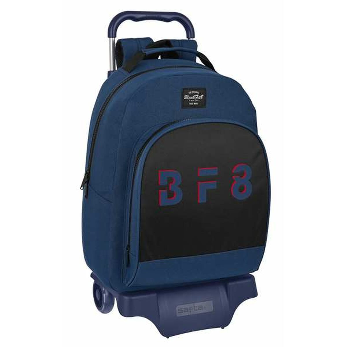 Schoolrugzak met Wielen BlackFit8 Urban Zwart Marineblauw 32 x 42 x 15 cm-Topper Trend