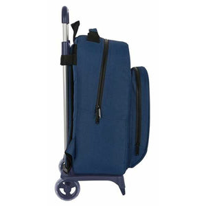 Schoolrugzak met Wielen BlackFit8 Urban Zwart Marineblauw 32 x 42 x 15 cm-Topper Trend